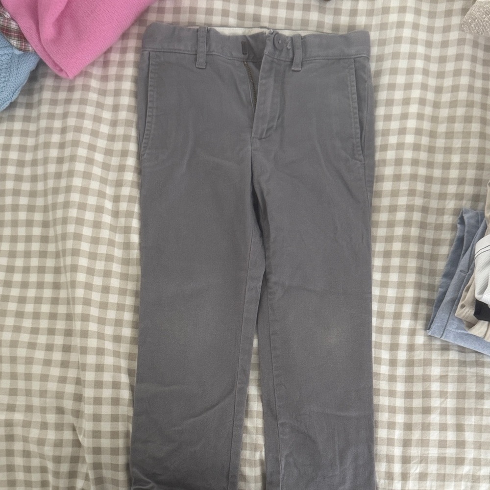 Boys J Crew Gray Chino Pants